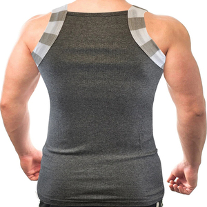 <b>Men</b> <b>Sleeveless</b> Tank Top Summer Casual Soft Cotton <b>Tshirt</b> Washed Gym Vest Activewear Stretch Breathable Gym Workout Top - Product Image 3