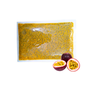 Best Selling Vietnam Manufacturer Supply Delicious Frozen Passion Fruit Without <b>Seeds</b> <b>Packed</b> in 5kg Bag - Product Image 1