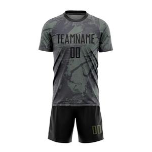 Maillots de football pour hommes en stock, prêts à être expédiés, en tissu respirant à séchage rapide, options personnalisées avec impression sérigraphique pour clubs - Product Image 4