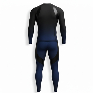 Conjunto Deportivo de 2 Piezas para Hombre, Alta Elasticidad y Compresión, Transpirable, Ropa Deportiva para Gimnasio, Venta al Por Mayor - Product Image 2