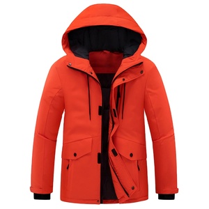 Chaquetas de invierno recicladas para hombre con logotipo personalizado, abrigo Parka de alta calidad, chaqueta impermeable a prueba de viento con capucha, gran oferta, 2025 - Product Image 1