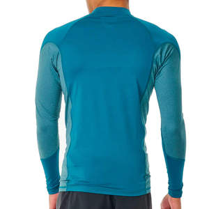 Custom Logo <b>Men</b> Rash Guard Breathable Quick Dry Long Sleeve UV Protection <b>Compression</b> Swimming <b>Shirt</b> Polyester Sportswear - Product Image 6