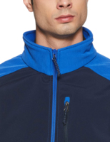 Veste de course softshell unisexe doublée polaire imperméable réfléchissante respirante à capuche pour l'extérieur, couleur personnalisable, vente en gros