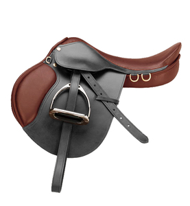 Silla de Montar Inglesa Clásica, Silla de Cuero Premium para Caballo, Diseño Ligero, Duradero y Cómodo - Product Image 2