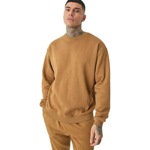 เสื้อสเวตเชิ้ตผู้ชายแบบสวมใส่สบาย ทรงปกติ ไหล่ตก ระบายอากาศได้ดี แฟชั่นเรียบง่าย สั่งทำได้ ขายส่งแบบใหม่ ขายดีที่สุด เหมาะสำหรับฤดูหนาว อุ่นสบาย - Product Image 1