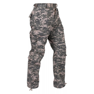 Pantalon cargo élégant multi-poches de qualité supérieure pour homme, coupe droite taille mi-haute, style streetwear hip-hop, joggers, design technique élastique - Product Image 2