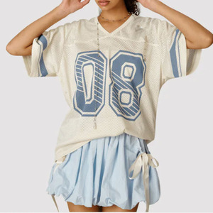 Jersey de Fútbol Americano Personalizado con Logotipo, Talla Grande, Malla Transpirable, Uniforme de Entrenamiento, Venta al Por Mayor para Compradores de EE. UU. - Product Image 5
