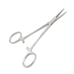 Pinzas quirúrgicas Kelly con bloqueo, curvadas, de 5-1/2 pulgadas, con certificación ISO y CE - Product Image 2