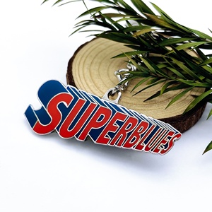 Recuerdo de llavero de metal con forma personalizada promocional utilizado en nuevo esmalte, Marktex - Product Image 6