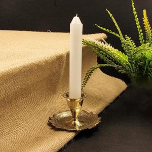 Brass Leaf <b>Candle</b> Holder for Living Room Bedroom Dining Perfect for Return <b>Gifts</b> Christmas Decor - Product Image 5