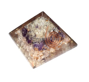 Obtenez En Ligne Cristal-Rose-Améthyste D'énergie Pyramides D'orgone: Cristal-Rose-Améthyste L'énergie Orgone Pyramides À Vendre - Product Image 5