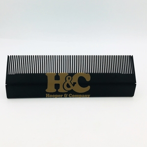 Nouveau support de perruque à maintien robuste, en acier inoxydable noir mat durable, avec logo personnalisé, pour extensions capillaires et outils - Product Image 2