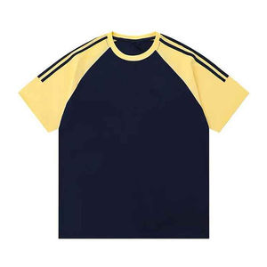 เสื้อยืดผู้ชายผ้าฝ้าย 100% สีสันใหม่ ดีไซน์สวย ทรงหลวม สีสันสวยงาม  รุ่นใหม่ล่าสุด - Product Image 4