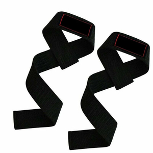 Sangles de soutien du poignet en néoprène réglables, fermeture à boucle antidérapante pour la musculation, l'entraînement en force, unisexe, noir - Product Image 1