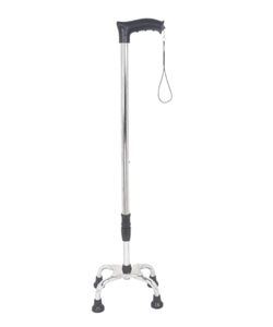 Bâton de marche pliable et réglable pour personnes âgées, adultes, handicapés, base antidérapante, léger et durable - Product Image 1