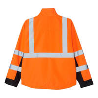 Chaqueta de Seguridad Transpirable de Alta Visibilidad MALUZA INDUSTRIES para Hombre, Paneles en Contraste, Diseño Reflectante, Material de Poliéster