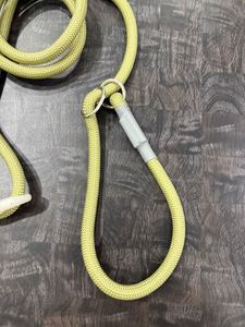 Solid Color Nylon <b>Dog</b> Leash Durable Braided Rope Slip Lead Medium <b>Large</b> Size Simple Style Pet Training Leash - Product Image 2