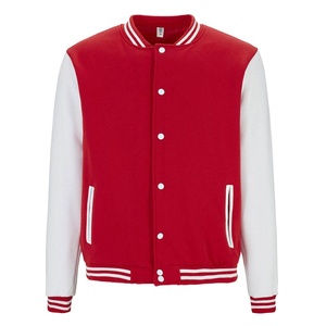 Chaqueta Letterman de Lana Ecológica y Transpirable para Invierno, con Cuello Alto, Forro de Algodón, Resistente al Viento, a un Precio Razonable - Product Image 1