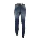 Jeans de mezclilla rasgados casuales para hombre de marca, al por mayor, sexys, ajustados, de alta calidad, elásticos, de algodón y spandex, ligeros - Product Image 3