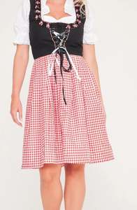 Robe traditionnelle bavaroise Dirndl, tenue allemande Trachten pour l'Oktoberfest, costume folklorique alpin pour femmes - Product Image 2