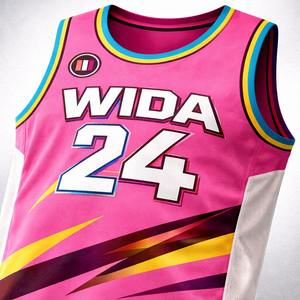 Camisetas de Baloncesto Personalizadas 2026, 100% Poliéster, Transpirables, de Secado Rápido, Corte Ajustado, Uniformes de Equipo Unisex al por Mayor, Lisas - Product Image 5