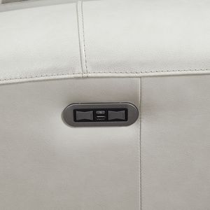 Poltrona reclinabile potente in pelle stile contemporaneo con portabicchieri di ricarica USB per Console di archiviazione nascosta Comfort - Product Image 3