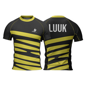 T-shirt de sport et de loisirs pour homme à manches courtes, personnalisé avec logo, sublimé, anti-UV, écologique, anti-humidité et compressif - Product Image 4