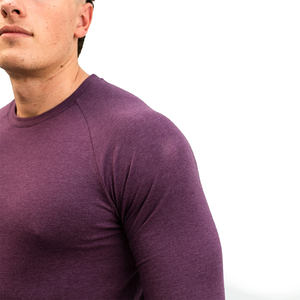 T-shirts à manches longues pour hommes, coupe décontractée, manches longues, automne-hiver, coton respirant, vêtements de sport, t-shirt à manches longues en vente - Product Image 6