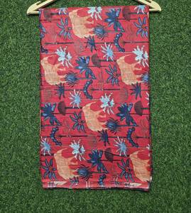 Tissu en coton imprimé à la main motif éléphant, imprimé safari jungle, doux, léger, tricoté, écologique, respirant - Product Image 2