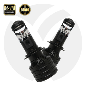 YUFING 70W Led lente de proyector 9005 <span class=keywords><strong>Super</strong></span> brillante H7 Led lente de proyector para coche 9006 H8 H11 Auto bombilla - Product Image 1