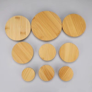 Natural Bamboo Round Coasters Wholesale Handmade Wood Drink Coaster Set with <b>Epoxy</b> Resin Inlay Design From REHMAN CRAFT - Product Image 6