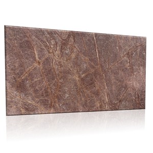 Hot Price Luxury Rain forest Brown Marble Natural Stone <b>Veneer</b> Flexible Wall Cladding <b>Sheet</b> for Kitchen Bathroom Hotel - Product Image 2