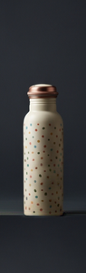 Premium Ayurvedic Enamel Painted Copper <b>Water</b> <b>Bottle</b> Artistic Colorful Spot Design Leakproof <b>Metal</b> Sports <b>Bottle</b> Manufacturer - Product Image 4