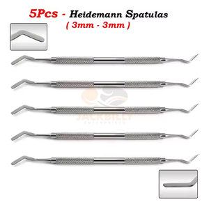 Juego de Espátulas Dentales de Acero Profesional de Alta Calidad, Instrumento Manual para Rellenar Cavidades de Implantes, Instrumento Restaurador de Resina Compuesta - Product Image 5