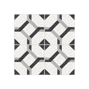 Collection Terrazzo, carrelage en porcelaine mate 300x300 mm, surface antidérapante, pour sols et murs intérieurs et extérieurs. - Product Image 1