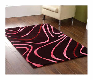 Tapis en laine touffeté à la main de créateur Tapis lavable à motifs floraux pour la maison ou la salle de prière pour les hôtels - Product Image 3