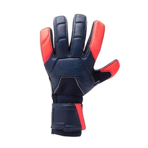 WARPRO INDUSTRY Blue Football Goalkeeper Gloves Full Finger Non Slip Breathable Adjustable <b>Wrist</b> <b>Strap</b> PU Material Powerful - Product Image 3