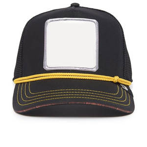 Casquettes de baseball 6 panneaux 100% coton, vente en gros, personnalisables, logo brodé, pour hommes et femmes, tendance, casquettes 5 panneaux bicolores - Product Image 2