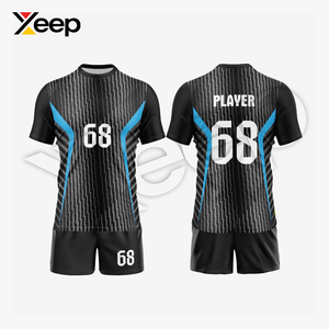 Uniforme de Voleibol Unisex XEEP XC-VU-15 de Poliéster Transpirable con Estampado por Transferencia de Calor, el Más Vendido, Servicio OEM, Venta al Por Mayor - Product Image 1
