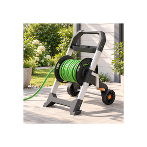 Carrito para Manguera de Jardín de 200 Pies con Ruedas, Resistente y Portátil, para Almacenamiento de Manguera de Agua para Patio y Jardín GARCHR015, Buen Precio - Product Image 1