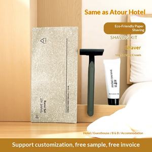 Kit de salle de bain jetable pour hôtel, brosse à dents douce personnalisée, fournitures complètes pour hébergement, articles de toilette jetables, ensembles de salle de bain - Product Image 5