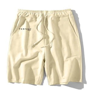 Pantalones cortos de playa de secado rápido para hombre, ropa de calle con logotipo personalizado, 100% algodón - Product Image 5