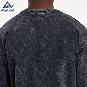 Camiseta para Hombre con Lavado Ácido, Color Gris Humo, Diseño Novedoso, Calidad Premium, Cómoda, Recién Llegada, al Mejor Precio de Mayorista - Product Image 4