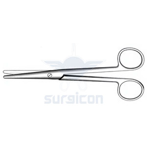 Ciseaux Mayo Stille 17 cm / 6-3/4 pouces, ciseaux chirurgicaux droits à extrémités arrondies, en acier inoxydable, instrument médical d'opération - Product Image 2