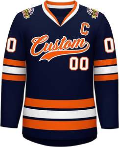 Jersey de Hockey sobre Hielo para Adultos, Diseño 2026, Ropa de Equipo, Venta al Por Mayor, Hecho en Pakistán, 100% Poliéster Transpirable - Product Image 5