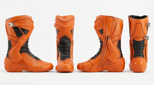 Botas de Motociclismo Impermeables 2026, Antideslizantes, Transpirables, Duraderas, de Cuero, para Motocross, con Protección y Seguridad - Product Image 4