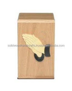 Urnes funéraires en bois pour adultes Urnes funéraires Urnes funéraires Taille personnalisée Fournitures funéraires - Product Image 1