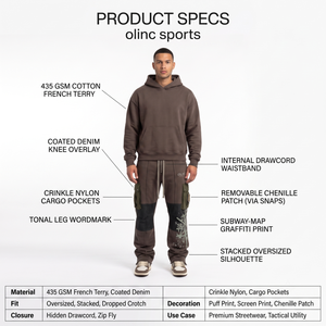 Pantalones Deportivos Personalizados Premium para Hombre, Talla XL, Tejido Grueso de Felpa Francesa, Ropa Urbana para Generación Z - Product Image 5