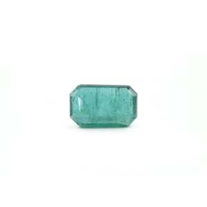 Natural Zambian Emerald 5.1 Carat Loose Gemstone Emerald Cut Green for Fine Jewelry - Product Image 2
