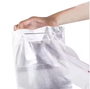 Bolsa de Embalaje de Pan de Plástico Reutilizable Impresa Personalizada, Bolsa de Pan OPP PE con Fondo Cuadrado, Bolsa de Embalaje de Pan para Panadería - Product Image 4